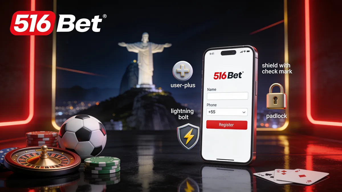 Como fazer o cadastro na 516 bet para jogadores no Brasil
